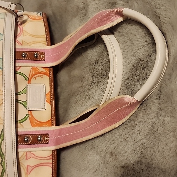 Multicolor Coach Scribble Tote - Picture 2 of 10